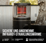 Enders Polo 2.0 Black Terrassenheizer Terrassenfeuer Heizung Gas