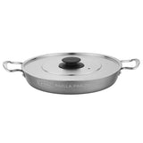 Paella Pan 28 cm Paella Pfanne mit Deckel